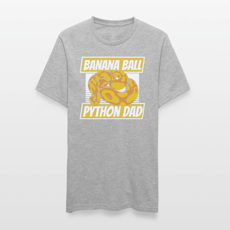 Banana Ball Python Dad Python Schlange Banana Unisex Polycotton T-Shirt