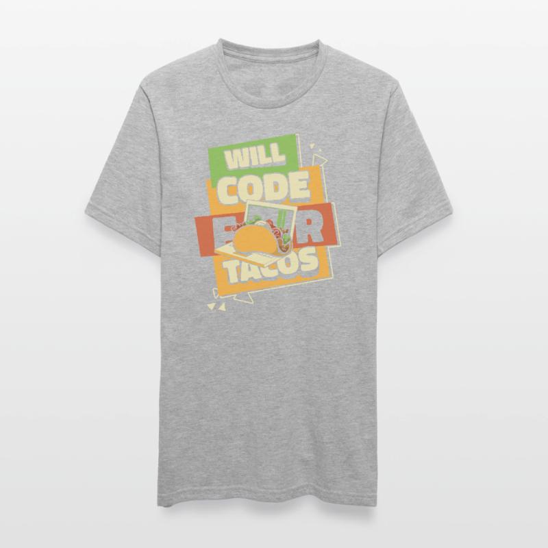Will Code pour Tacos Développeur Codeur Programmeur T-shirt polycoton Unisexe