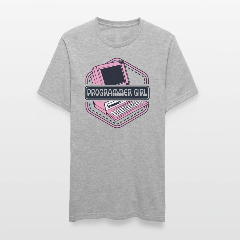 Programmer Girl Software Engineer Developer Unisex Polycotton T-Shirt