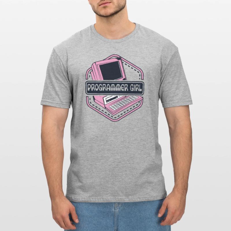 Programmer Girl Software Engineer Developer Unisex Polycotton T-Shirt