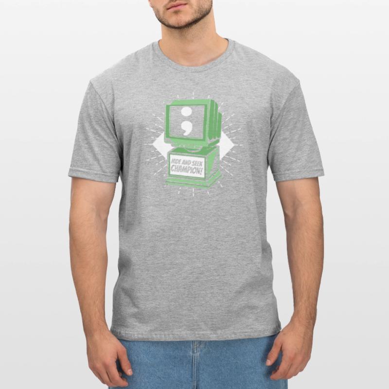 Hide And Seek Champion Software Engineer Coder Unisex Polycotton T-Shirt