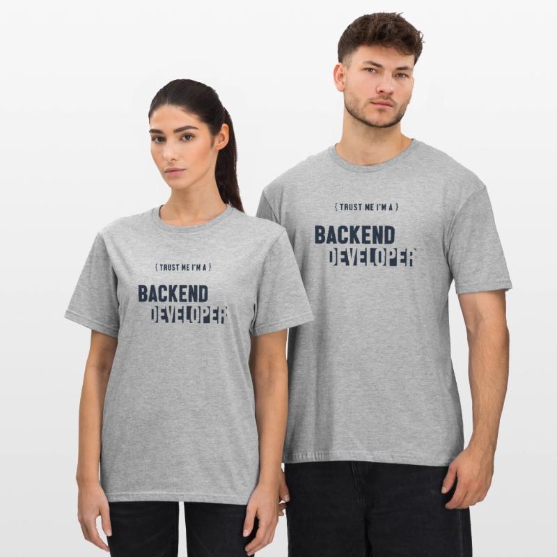 Trust Me I'm Backend Developer Developer Coder Unisex Polycotton T-Shirt