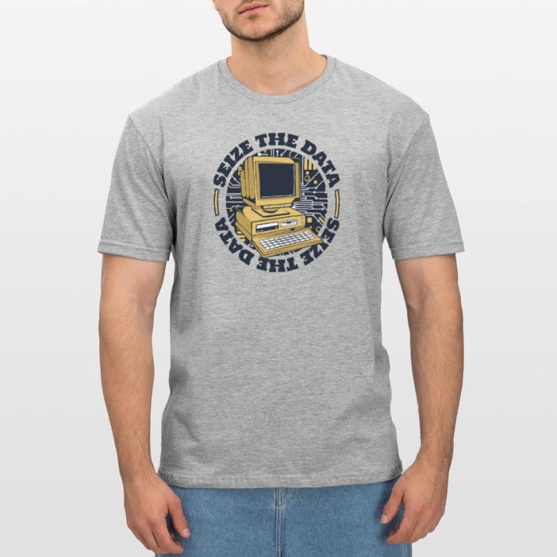 Seize The Data Admin IT Operations Computer Scientist Unisex Polycotton T-Shirt