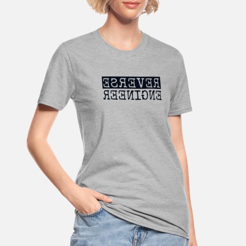 Reverse Engineer Softwareingenieur Developer Unisex Polycotton T-Shirt