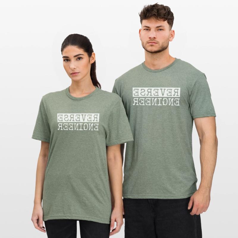 Reverse Engineer Software Engineer Developer Unisex Polycotton T-Shirt