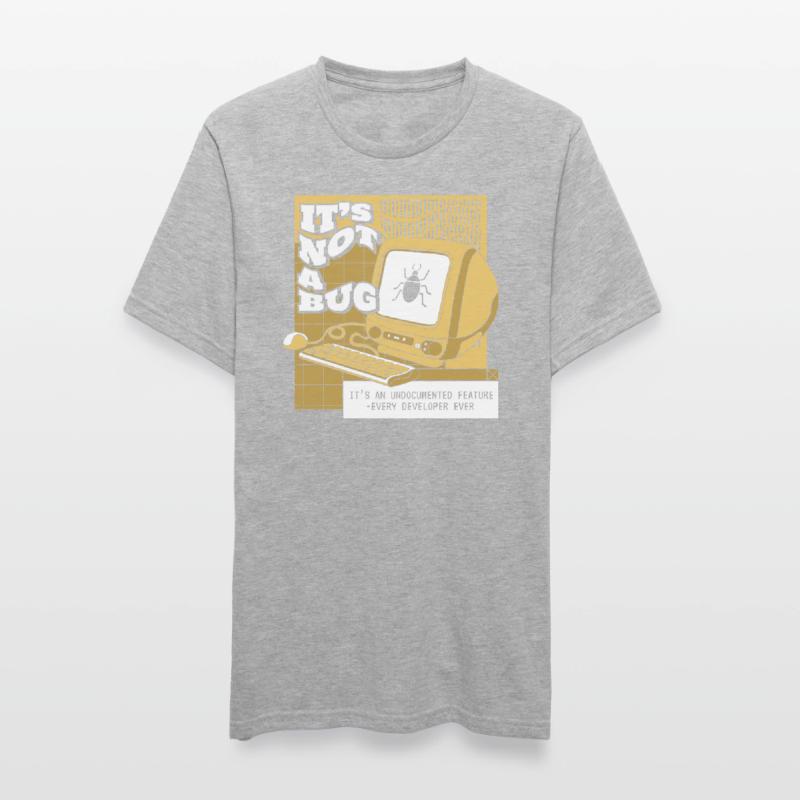 It's Not A Bug Undocumented Feature Developer Unisex Polycotton T-Shirt