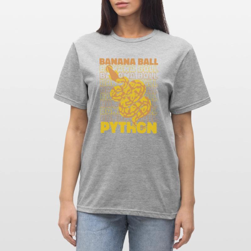 Banana Ball Python Schlange Python Banana Ball Unisex Polycotton T-Shirt