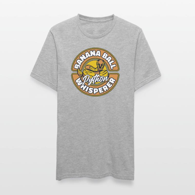Banana Ball Python Whisperer Python Banana Ball Unisex Polycotton T-Shirt