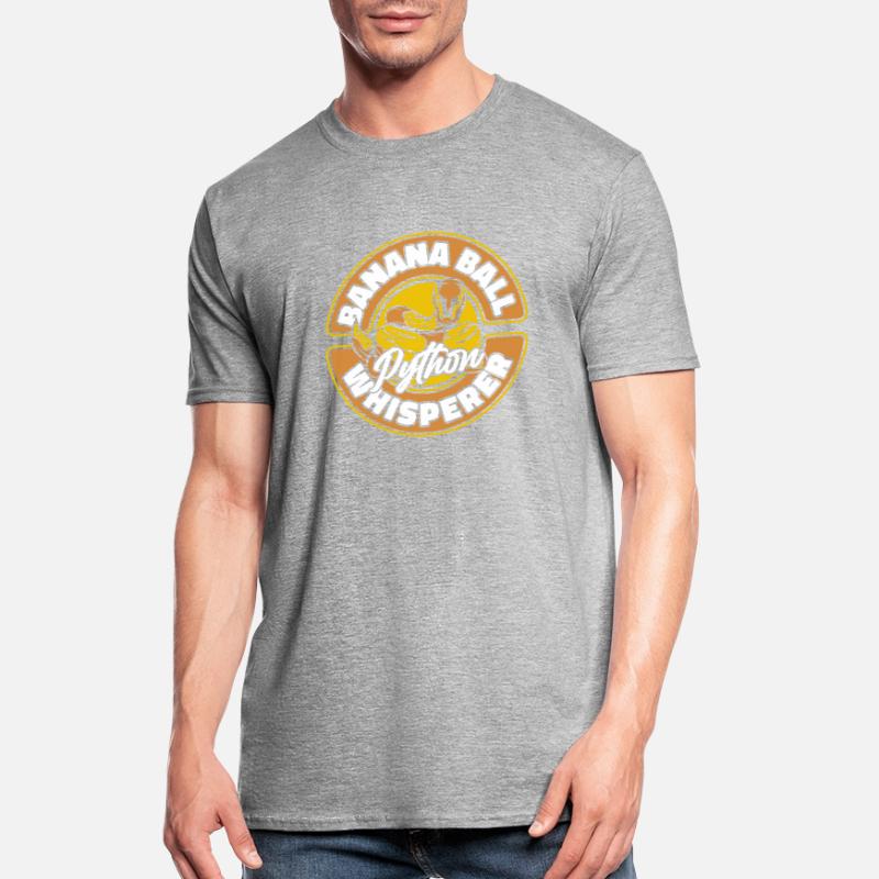 Banana Ball Python Whisperer Python Banana Ball Unisex Polycotton T-Shirt
