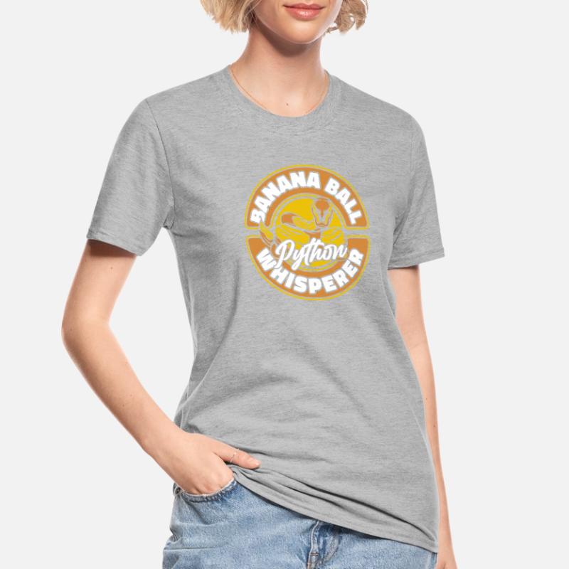 Banana Ball Python Whisperer Python Banana Ball Unisex Polycotton T-Shirt