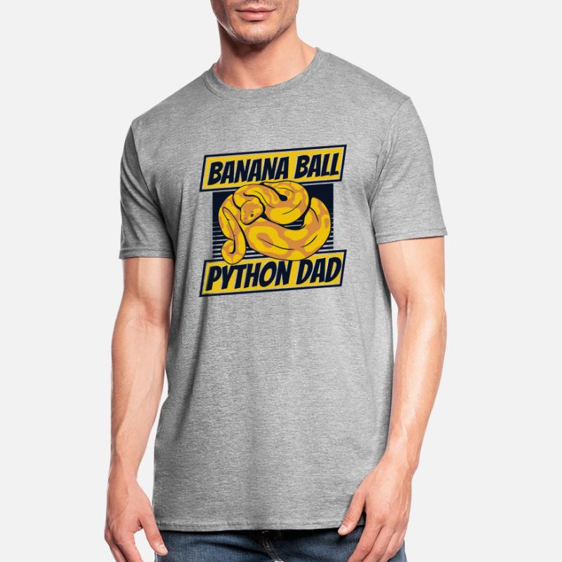 Banana Ball Python Dad Python Schlange Banana Unisex Polycotton T-Shirt