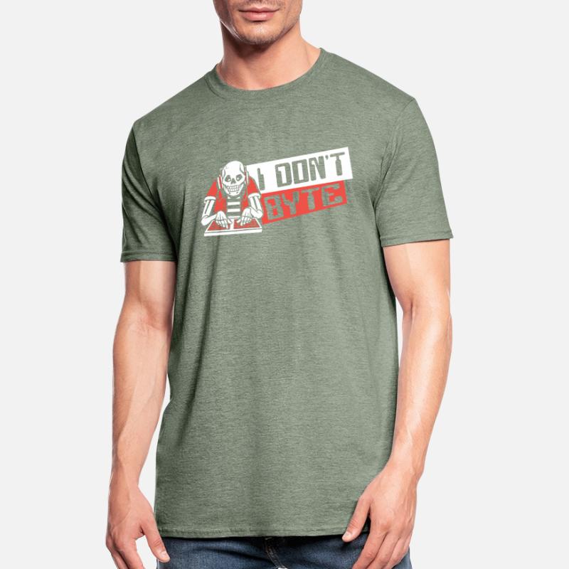 I Don't Byte Software Engineer Developer Coder Unisex Polycotton T-Shirt