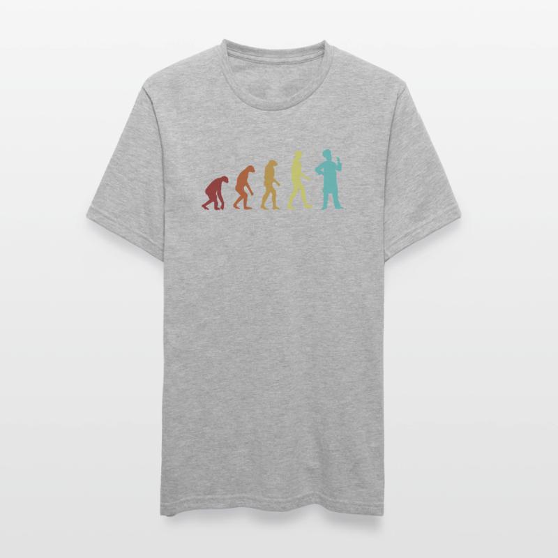 Baker Evolution Hobby Baker Baker Bakery Confiseur T-shirt polycoton Unisexe