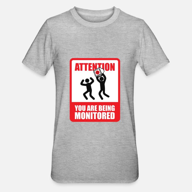 Programmierer Coder Software Entwickler - Unisex Polycotton T-Shirt - Grau meliert