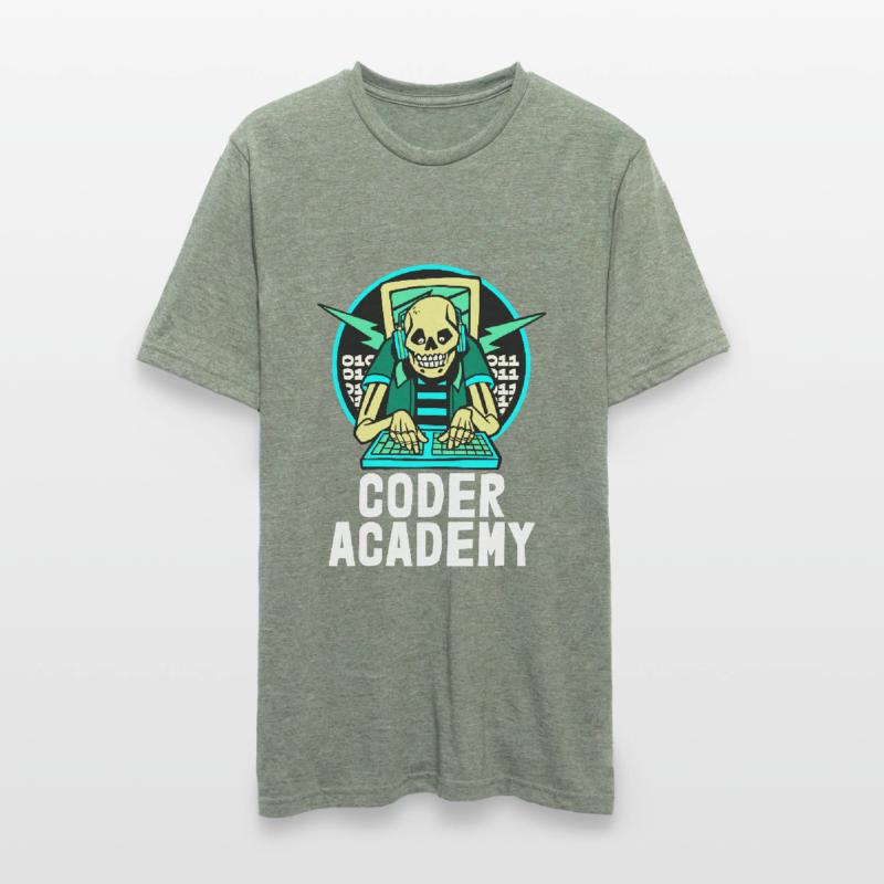 Programmierer Coder Software Entwickler Unisex Polycotton T-Shirt