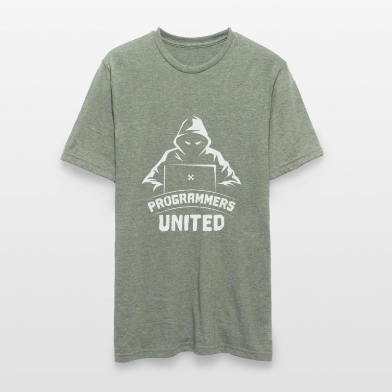 Entwickler Coder Programmierer Unisex Polycotton T-Shirt