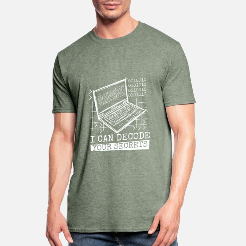 Décodage du programmeur Developer Coder T-shirt polycoton Unisexe