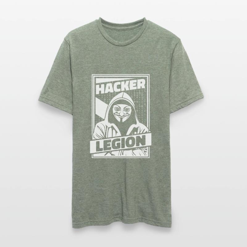 Entwickler Coder Programmierer Hacker Unisex Polycotton T-Shirt