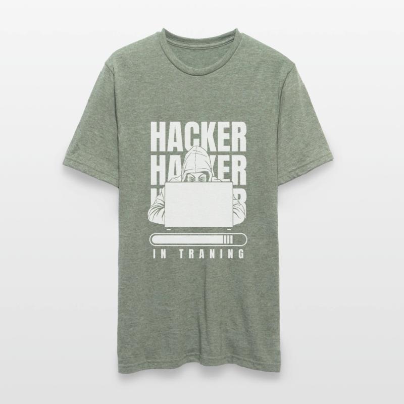 Entwickler Coder Programmierer Hacker Unisex Polycotton T-Shirt