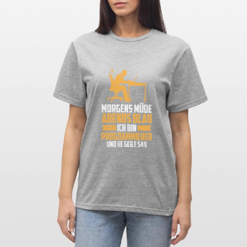 Entwickler Coder Programmierer Unisex Polycotton T-Shirt