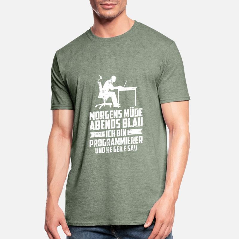 Entwickler Coder Programmierer Unisex Polycotton T-Shirt