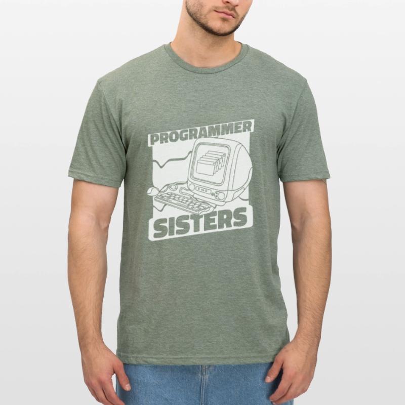 Entwickler Coder Programmierer Computer Unisex Polycotton T-Shirt