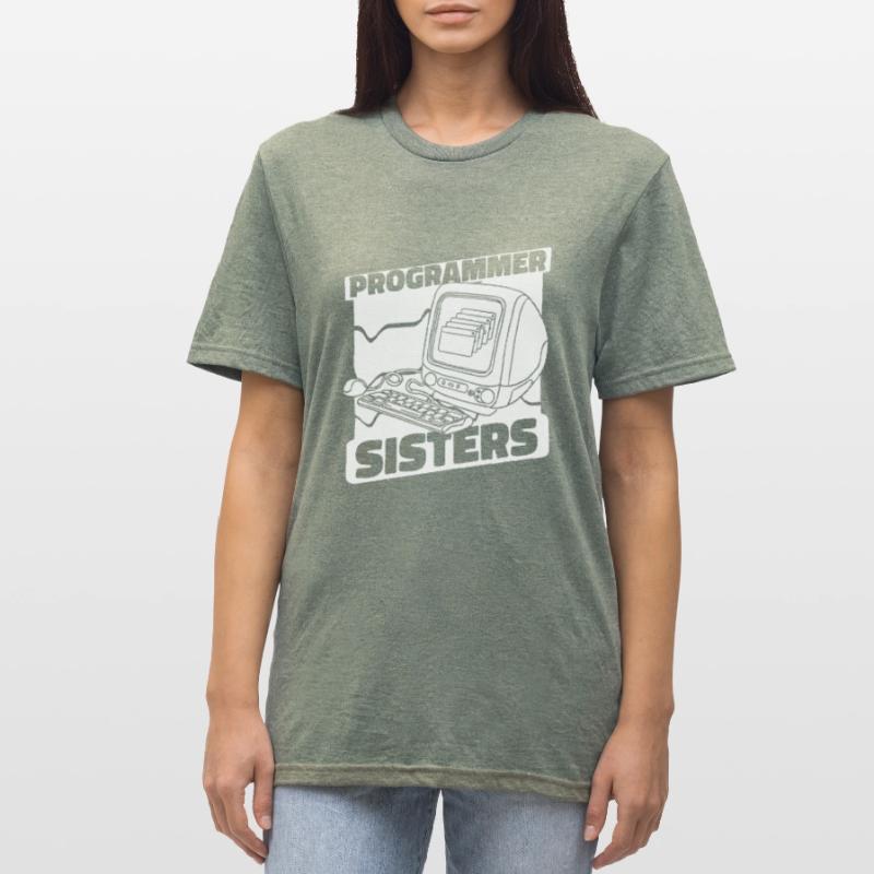 Entwickler Coder Programmierer Computer Unisex Polycotton T-Shirt