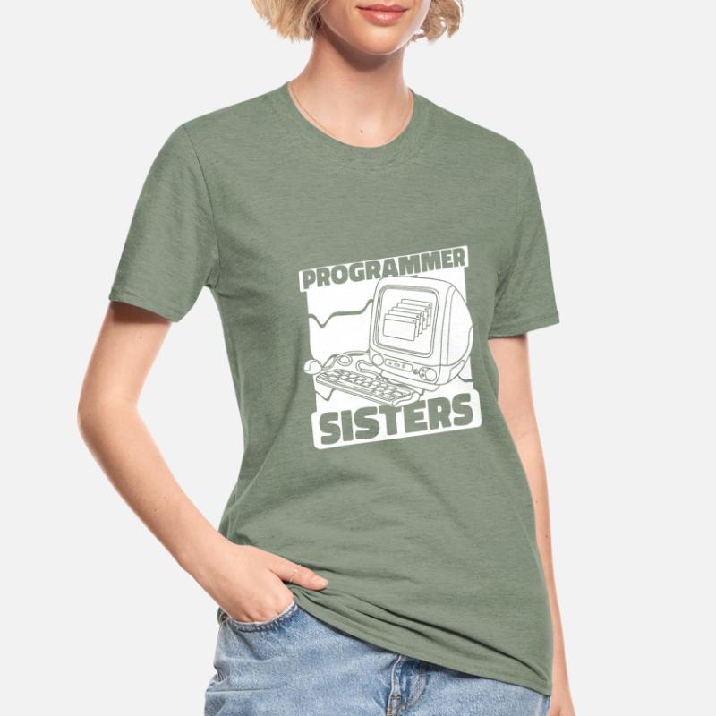 Entwickler Coder Programmierer Computer Unisex Polycotton T-Shirt