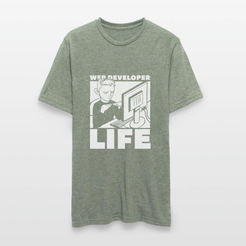 Web Developer Web Developer Life Unisex Polycotton T-Shirt