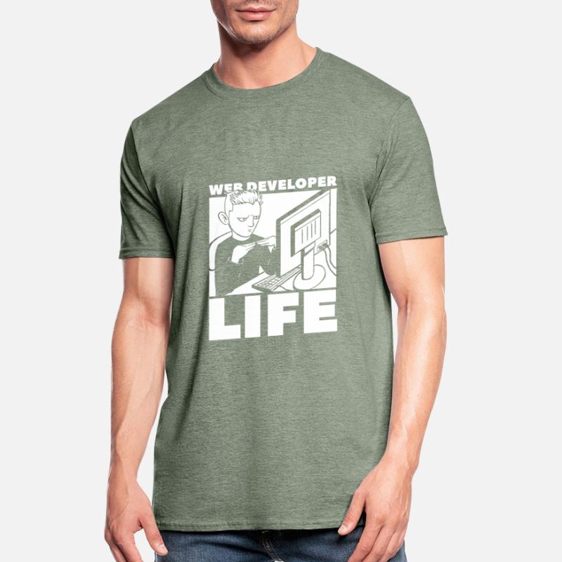 Web Developer Web Developer Life Unisex Polycotton T-Shirt