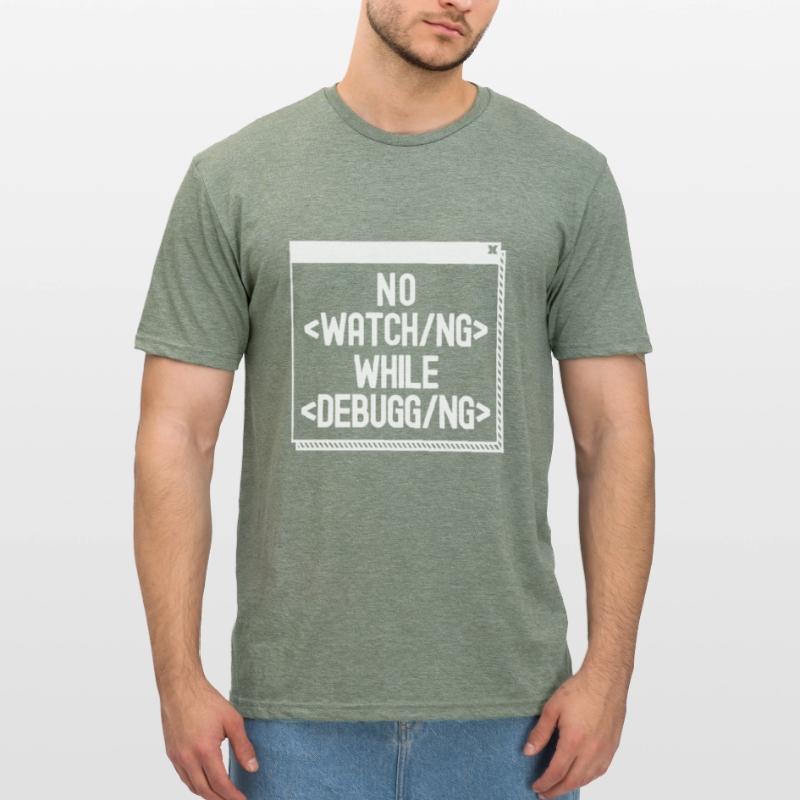 Entwickler Coder Programmierer Unisex Polycotton T-Shirt