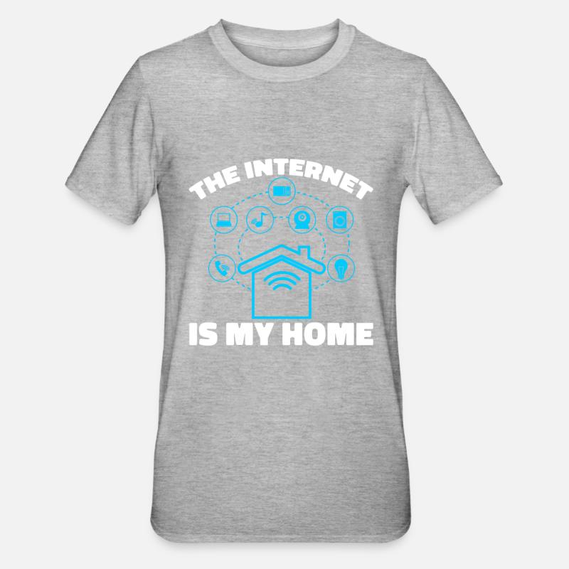 Développeur Web Webdeveloper Cool - T-shirt polycoton Unisexe - gris chiné