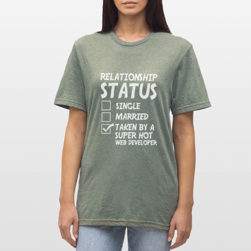 Web Developer Web Developer Funny Unisex Polycotton T-Shirt