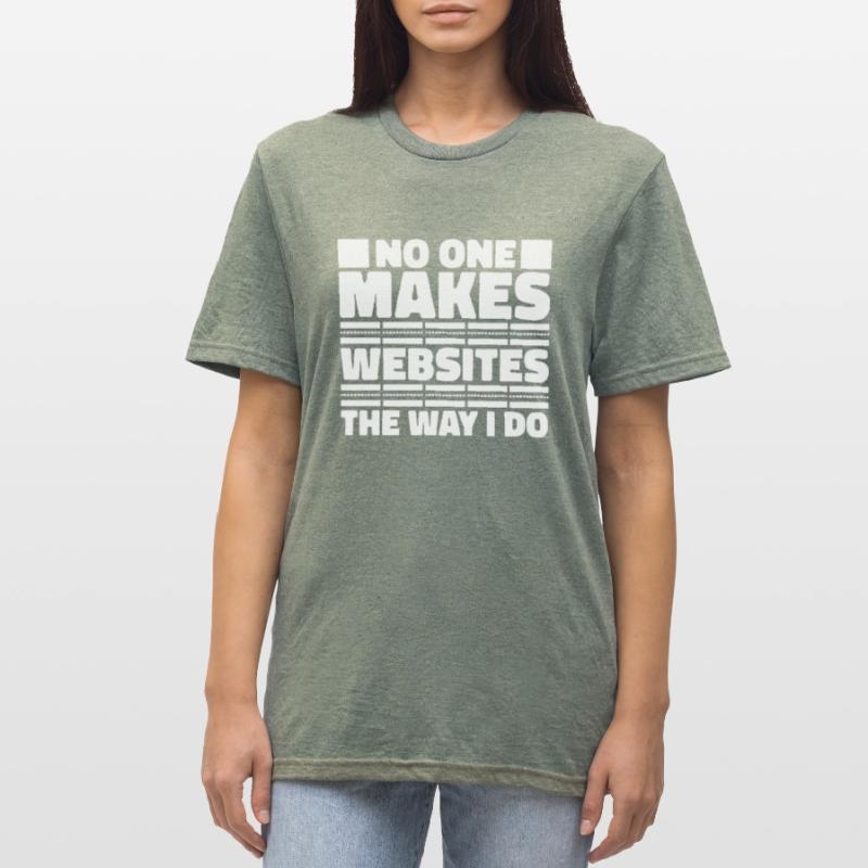 Web Developer Web Developer Funny Unisex Polycotton T-Shirt