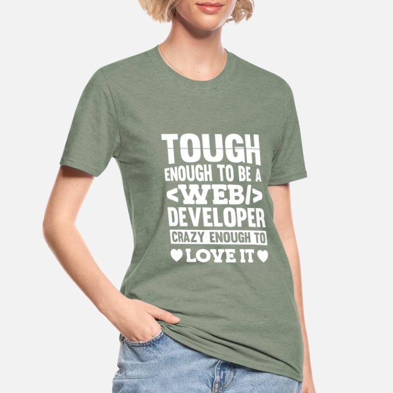 Web Developer Web Developer Unisex Polycotton T-Shirt