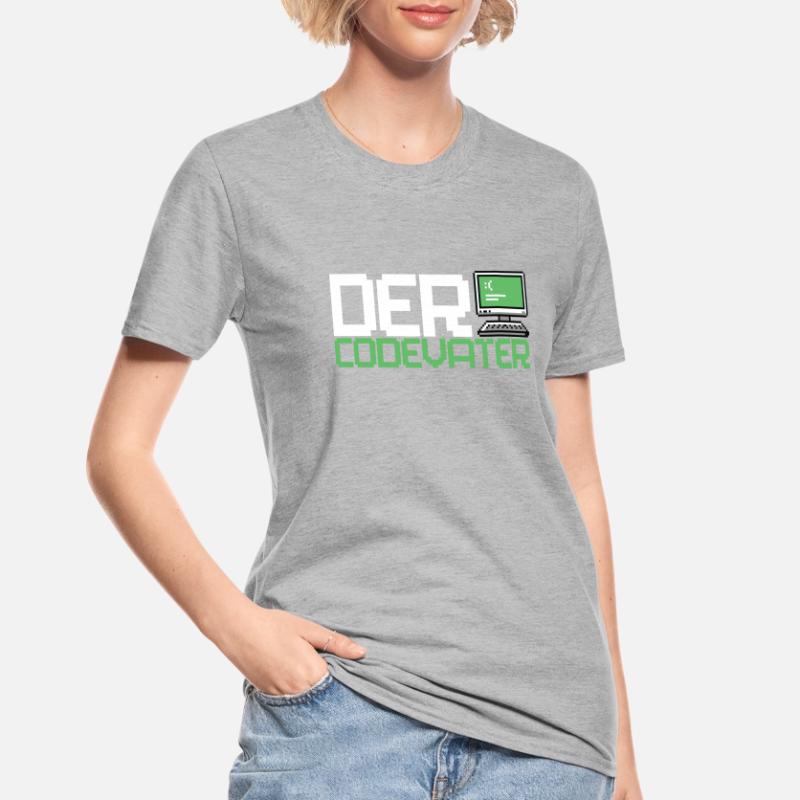 Entwickler Coder Programmierer Computer Unisex Polycotton T-Shirt