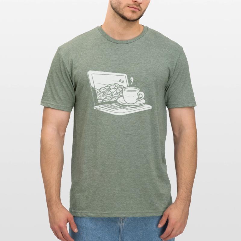 Developer, Coder, Programmer, Coffee Unisex Polycotton T-Shirt