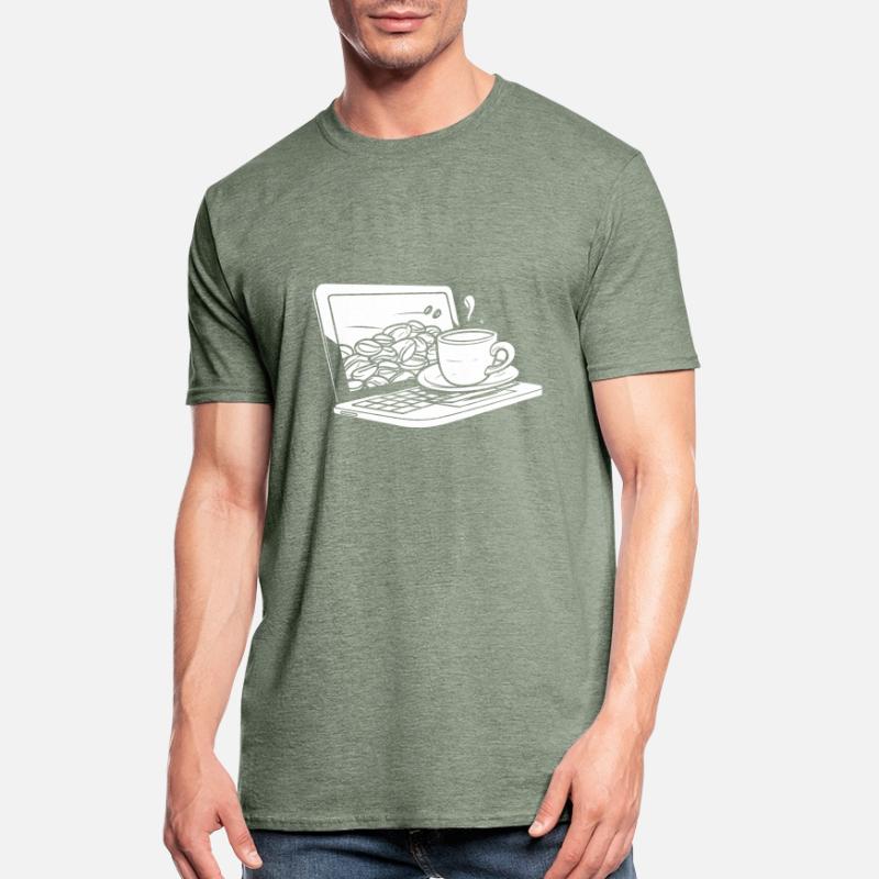 Developer, Coder, Programmer, Coffee Unisex Polycotton T-Shirt