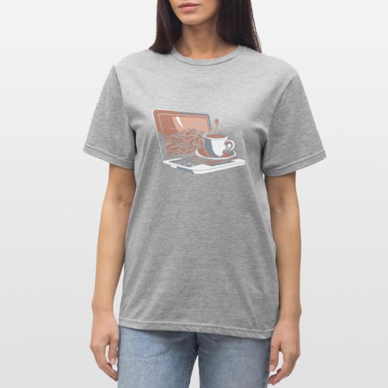 Developer, Coder, Programmer, Coffee Unisex Polycotton T-Shirt