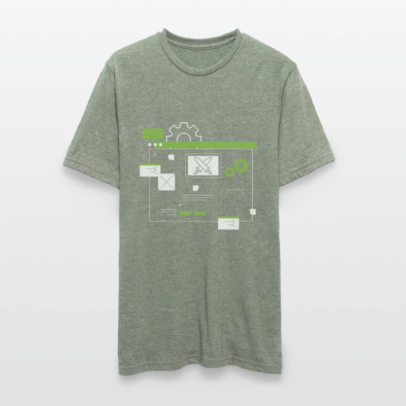 Entwickler Coder Programmierer Unisex Polycotton T-Shirt