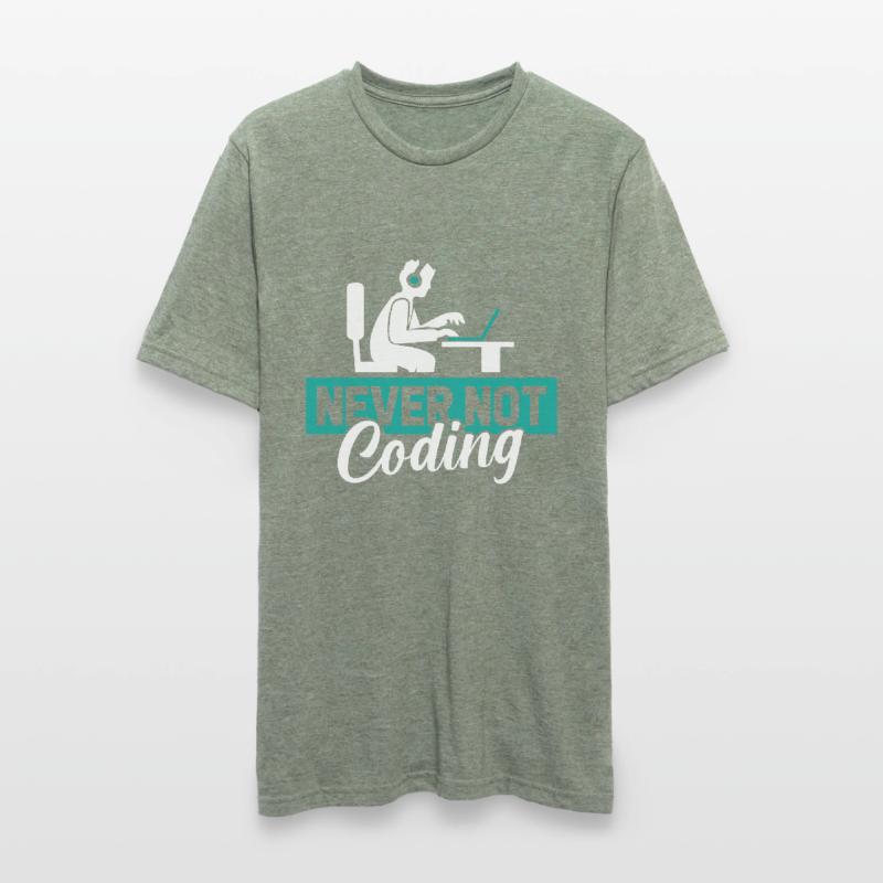 Entwickler Coder Programmierer Unisex Polycotton T-Shirt