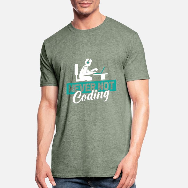 Entwickler Coder Programmierer Unisex Polycotton T-Shirt