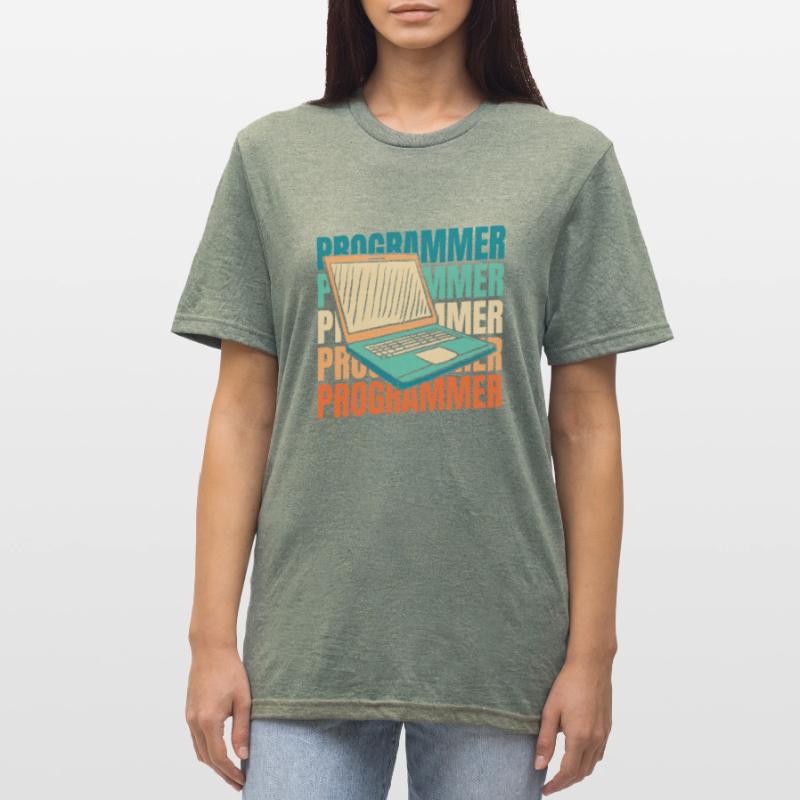 Developer Coder Programmer Unisex Polycotton T-Shirt