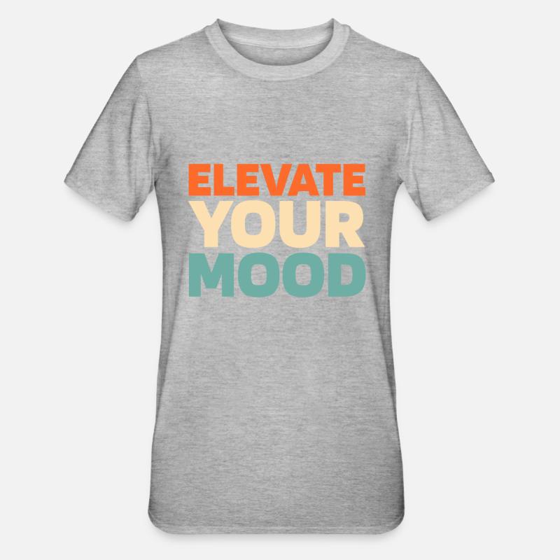 Elevator Elevator - Unisex Polycotton T-Shirt - heather grey