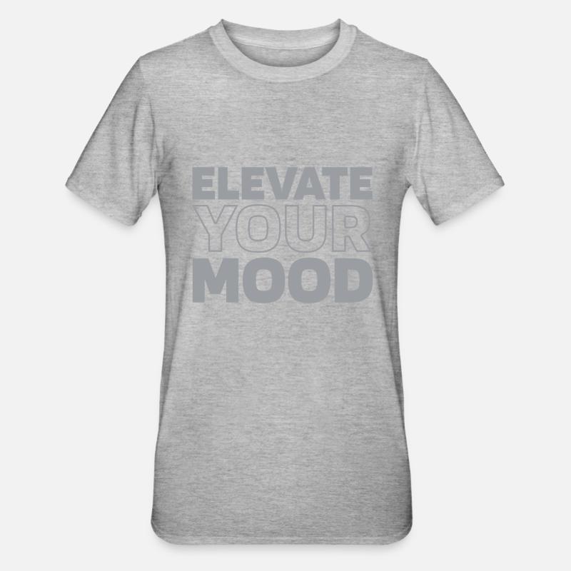 Elevator Elevator - Unisex Polycotton T-Shirt - heather grey