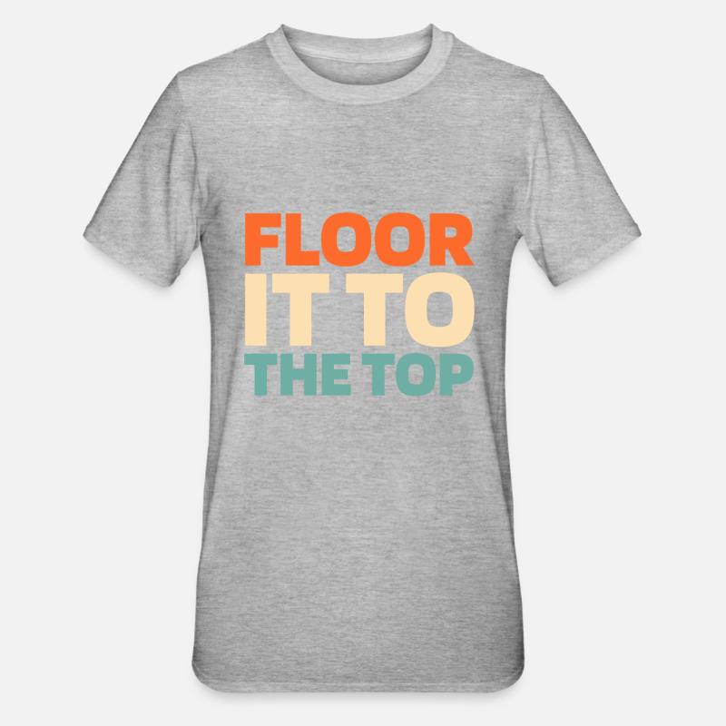 Elevator Elevator - Unisex Polycotton T-Shirt - heather grey