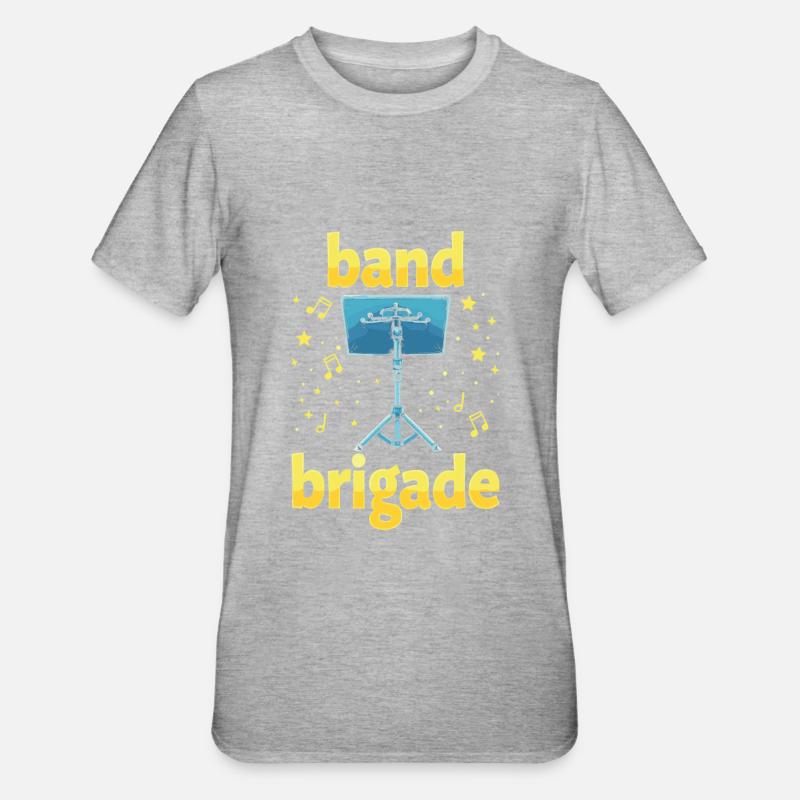 Équipe de direction de groupe - T-shirt polycoton Unisexe - gris chiné