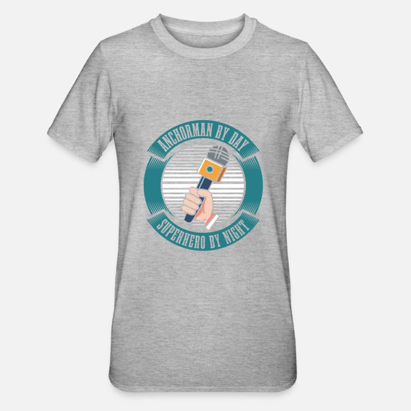 Moderator - Unisex Polycotton T-Shirt - Grau meliert
