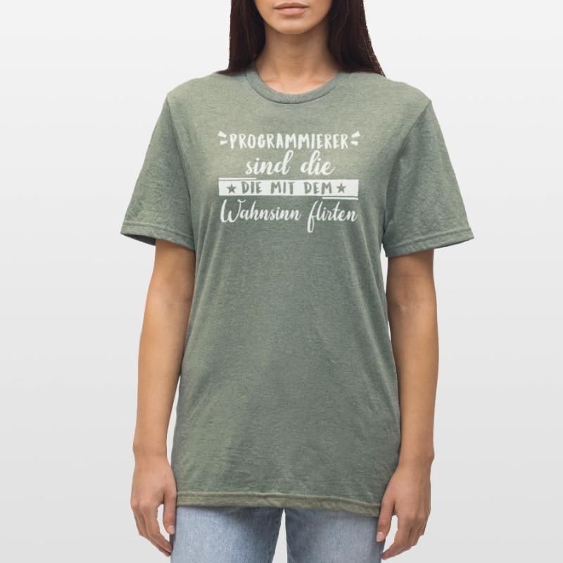 Programmierer Coding Informatik Geschenk Unisex Polycotton T-Shirt