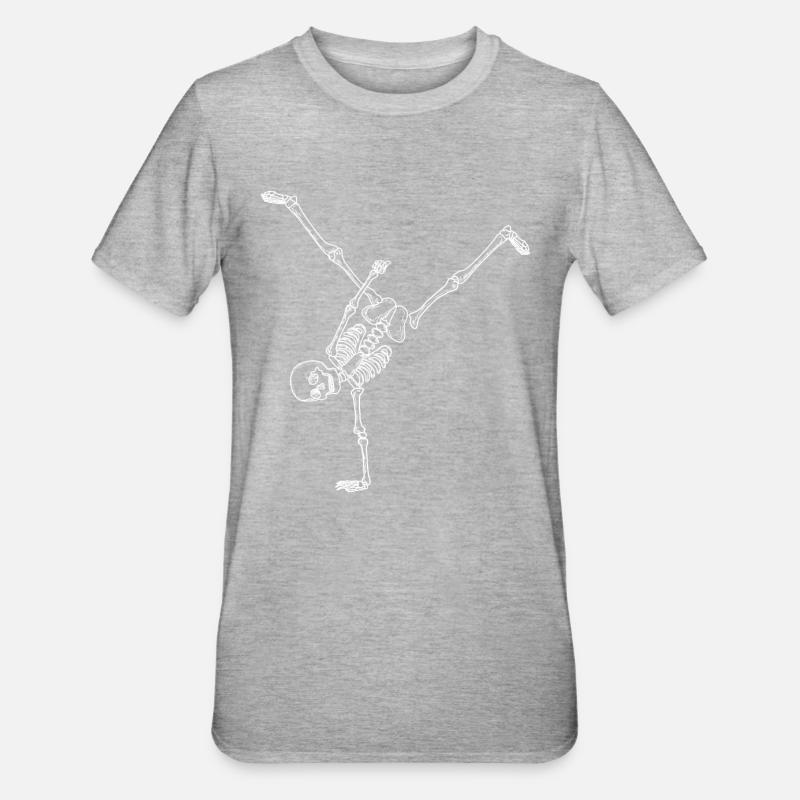 Breakdance Breakdancer Breakdancing - T-shirt polycoton Unisexe - gris chiné